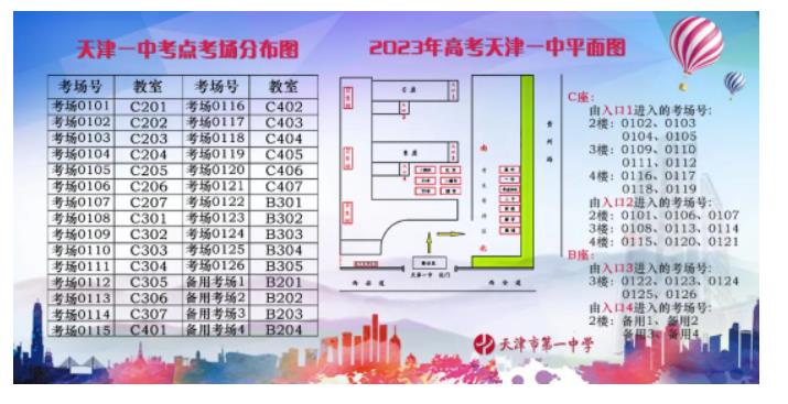 2023天津高考考点有哪些 考场踩点时间什么时候